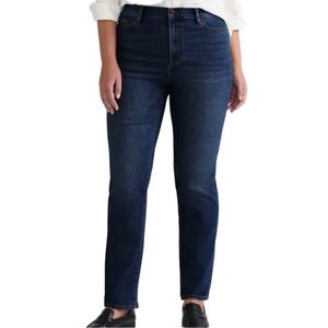 LANDS’ END FIT 2 Straight Leg Jeans size 26W